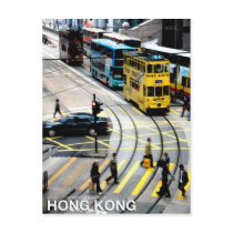 Hong Kong's Tram postcards by packthecool Hong Kong's Tram postcards
