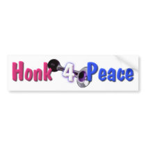 Honk 4 Peace bumper stickers