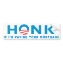 Honk Anti Obama Bumpersticker by antiobamastuff Honk Anti Obama Bumpersticker