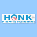 Honk Anti Obama Bumpersticker by antiobamastuff Honk Anti Obama Bumpersticker