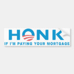 Honk Anti Obama Bumpersticker Bumper Stickers