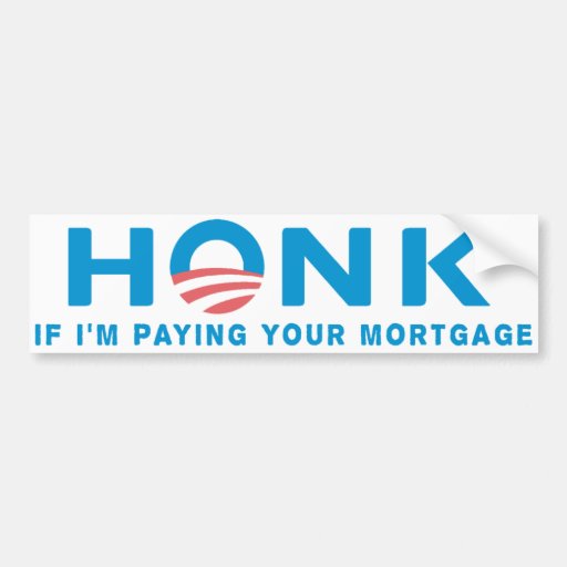 Honk Anti Obama Bumpersticker Bumper Stickers