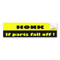 Honk ! bumper stickers