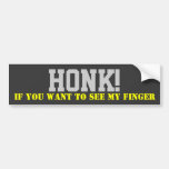 Honk! Bumper Stickers