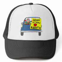 HONK FOR SANTA HAT