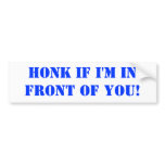 funny, honk, bumper, sticker