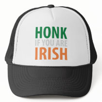 honk if you are irish hats