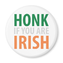 honk if you are irish magnets
