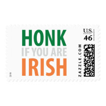 honk if you are irish postage