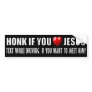 Honk if you Love Jesus Bumper Stickers Honk if you Love Jesus Bumper Stickers