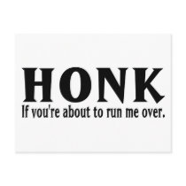 Honk postcards