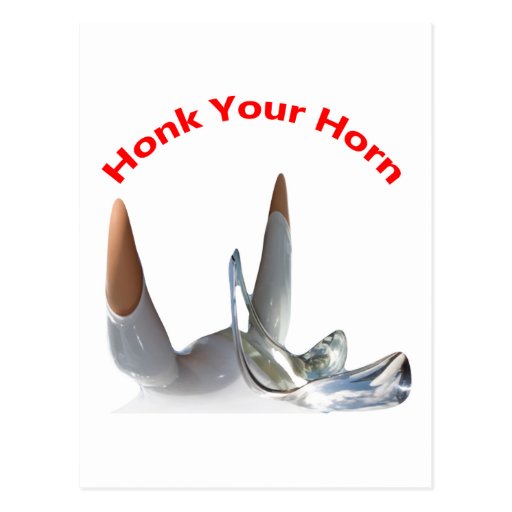Honk Your Horn Postcard Zazzle