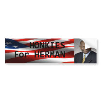 Honkies for Herman Bumper Sticker