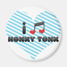 Honky Tonk fan Magnets