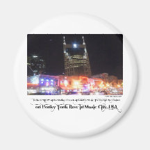 Honky Tonk Merch Magnet