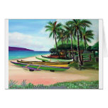Honokao'o Beach Park Greeting Card