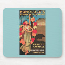 Honolulu, Hawaii 6th Annual Floral Parade 1911 Mousepad