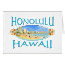 Honolulu Hawaii Card