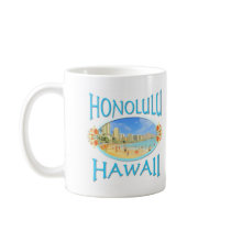 Honolulu Hawaii Coffee Mug