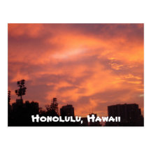 Honolulu, Hawaii Postcard