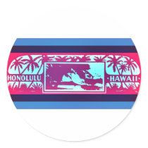 HONOLULU HAWAII stickers
