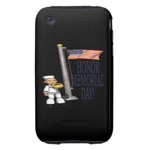 Honor Memorial Day Tough iPhone 3 Cases