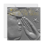 Honor Military Salute Independence Day Invites
