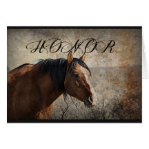 "Honor" notecards