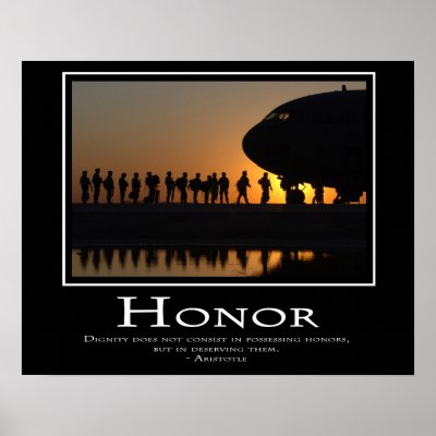 Honor Poster