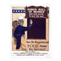 Honor Roll of Women posters by lc_wpa Honor Roll of Women posters