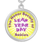 Honor Society of Leap Year Day Babies Pendants