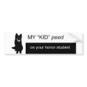 honor student bumper stickers
