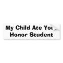 Honor Student bumper stickers