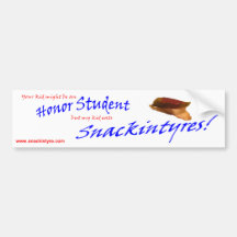Honor Student Bumper Sticker