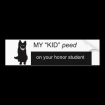 honor student bumper stickers by wolffreeborn honor student bumper stickers