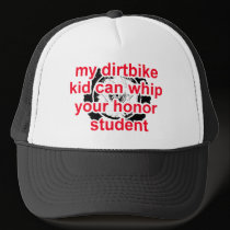 Honor Student Dirt Bike Motocross Cap Hat hats