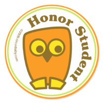 Honor Student stickers