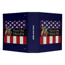 Honor the Fallen Military Binders
