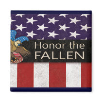 Honor the Fallen Military Magnets