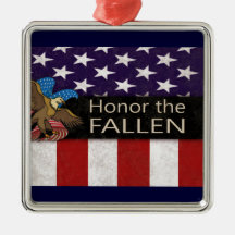 Honor the Fallen Military Ornaments