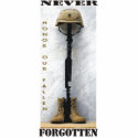 Honor the Fallen photo sculptures