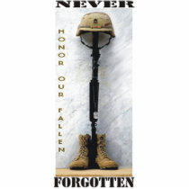Honor the Fallen photo sculptures