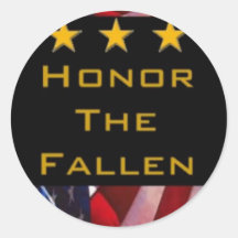 Honor the Fallen Stickers