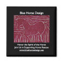 Honor the Spirit magnets by bluehorsedesign Honor the Spirit magnets