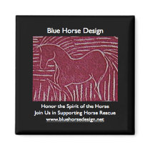 Honor the Spirit magnets by bluehorsedesign Honor the Spirit magnets