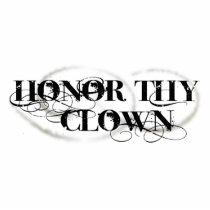 Honor Thy Clown photo sculptures by upshot Honor Thy Clown photo sculptures