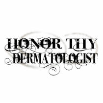 Honor Thy Dermatologist photo sculptures
