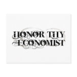 Honor Thy Economist Postcards