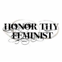 Honor Thy Feminist photo sculptures