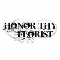 Honor Thy Florist photo sculptures